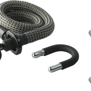 texlock Occhiello U/X - Chiusura a U con cavo tessile con anima in acciaio